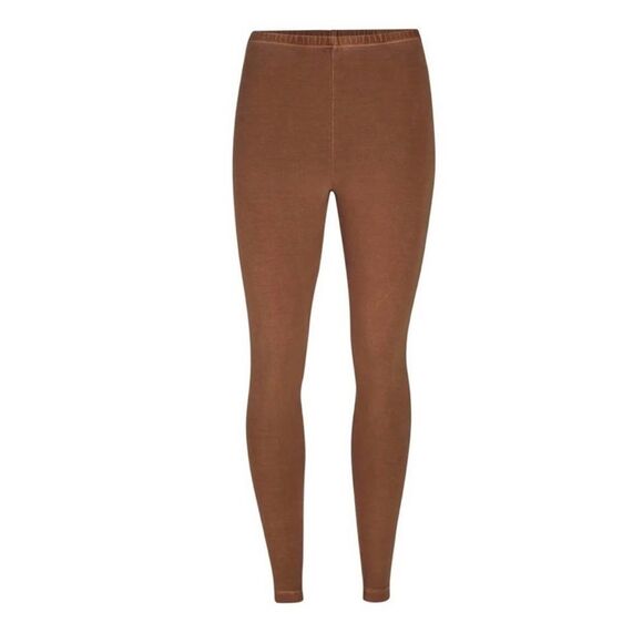 SKIMS High Rise Outdoor Leggings Skinny Legs in Solid Camel - Picture 1 of 3